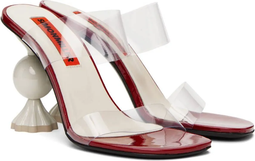 Simon Miller Red Candy Heeled Sandals