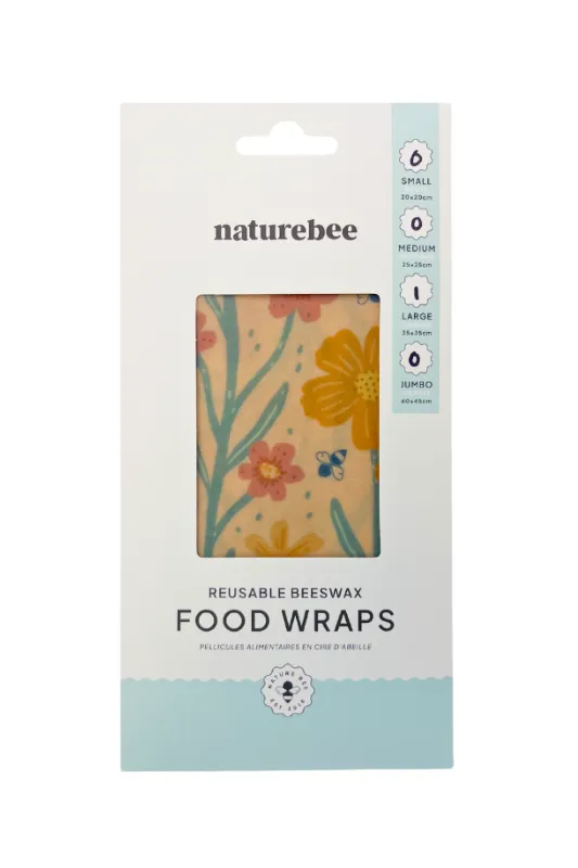 Single Large Beeswax Wrap