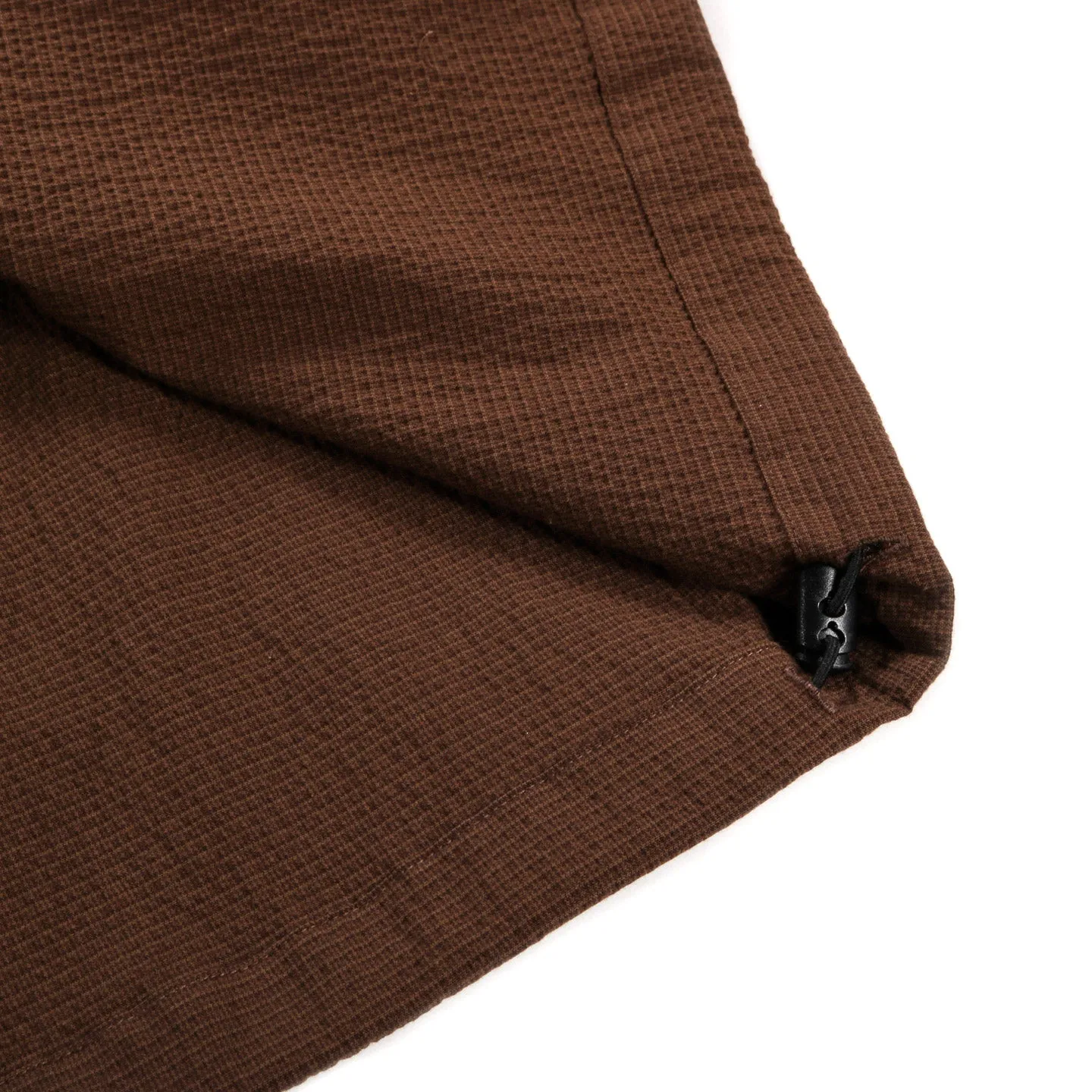 S.K. MANOR HILL Brown Puckered Cotton Wading Jacket