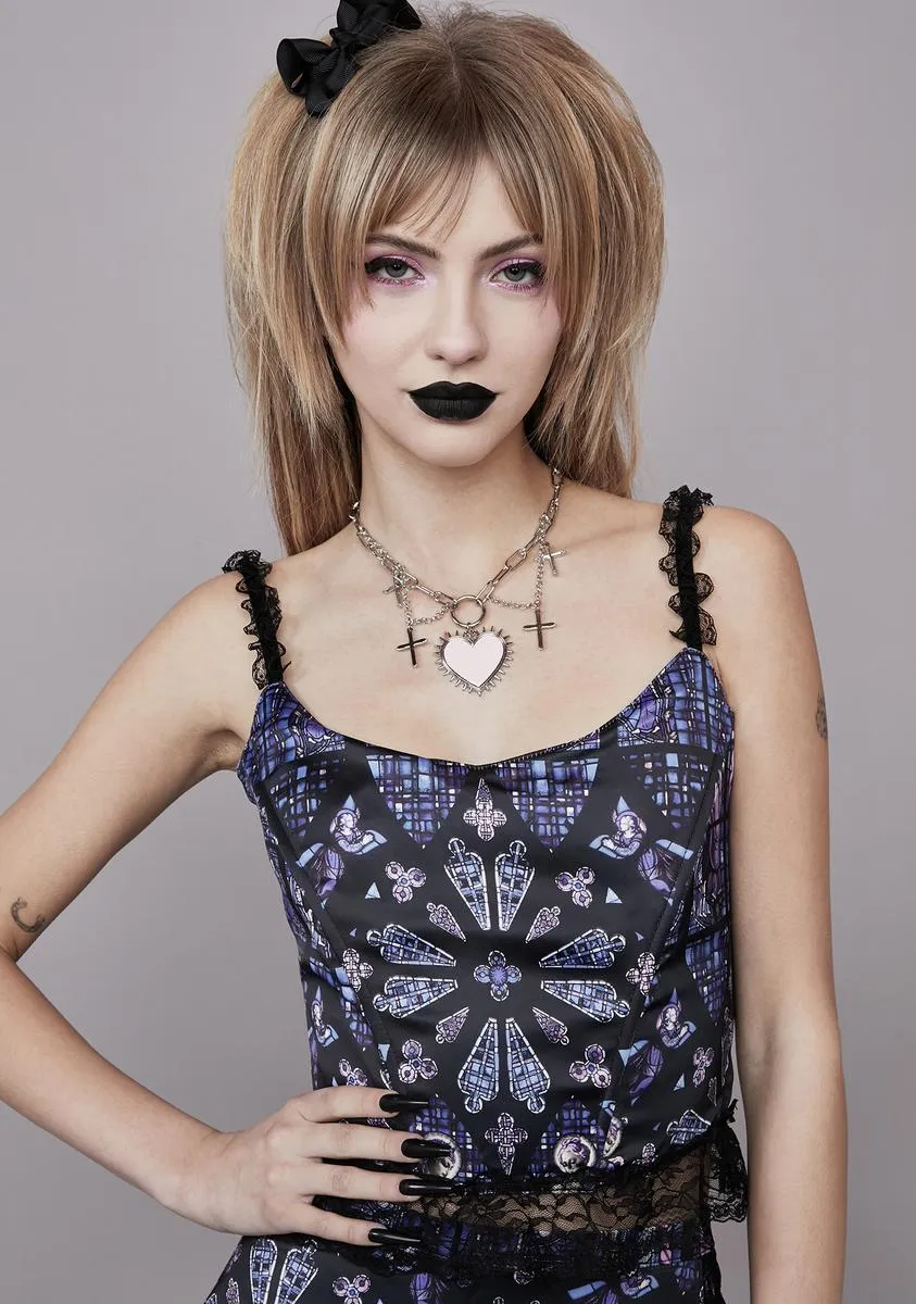 Spiritual Sacrilege Corset Top-