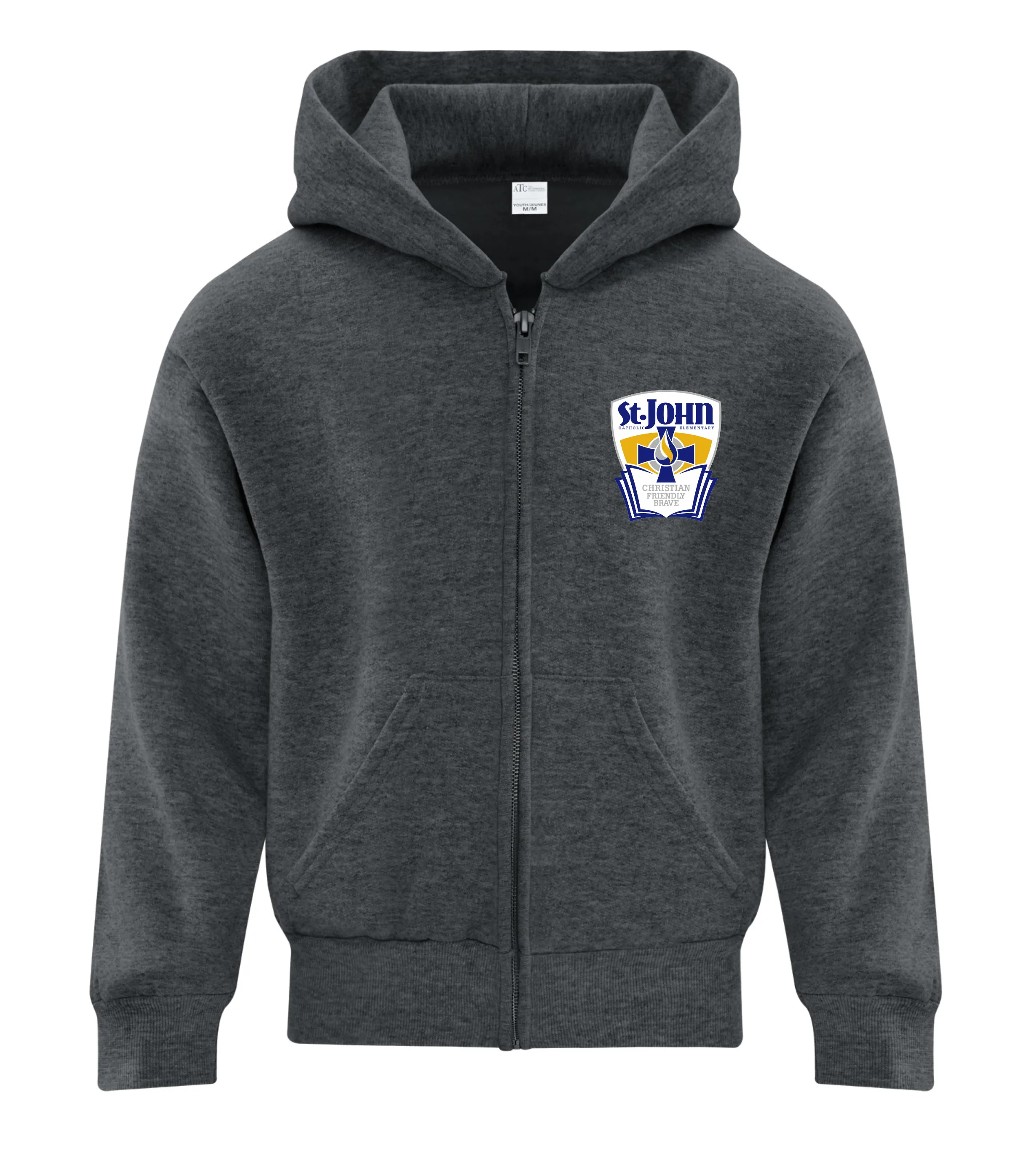 St. John Catholic Youth Hoodie Zip-Up - Shop Now