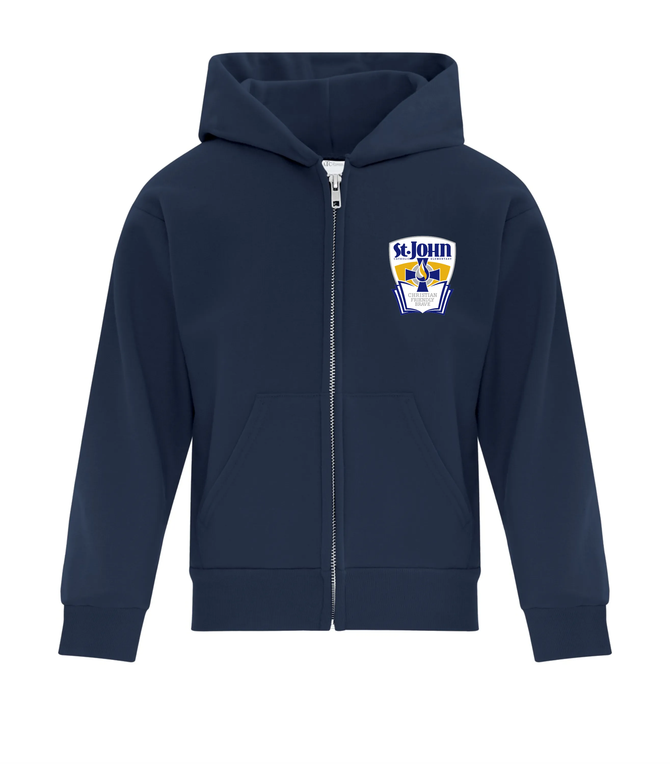 St. John Catholic Youth Hoodie Zip-Up - Shop Now