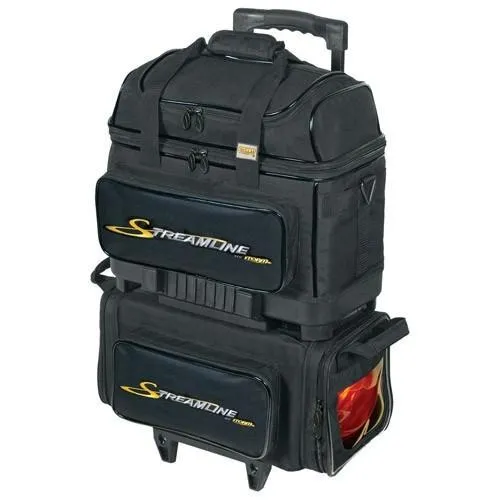 Storm Streamline 4 Ball Roller Black Bowling Bag - Convertible Bag