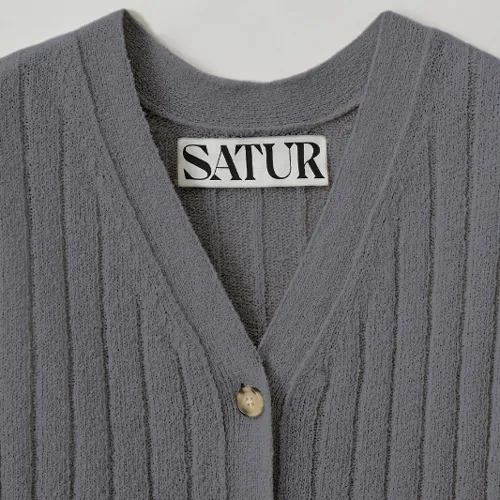 Street Style Logo Cardigans by SATUR