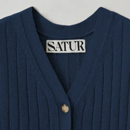 Street Style Logo Cardigans by SATUR