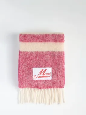 Striped Mohair Scarf -> Mohair Scarf with Stripes