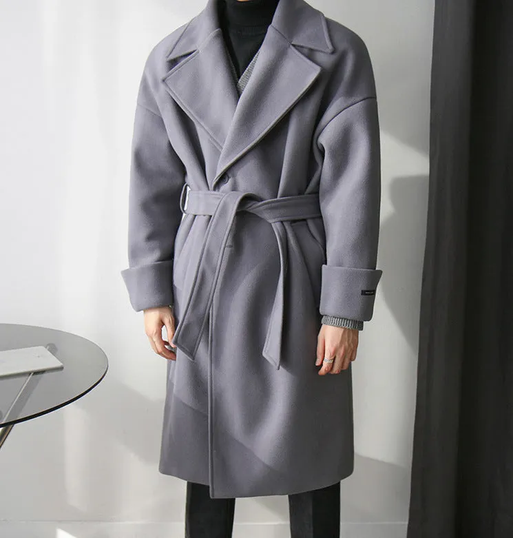 Stylish Men's Wool Winter Coat