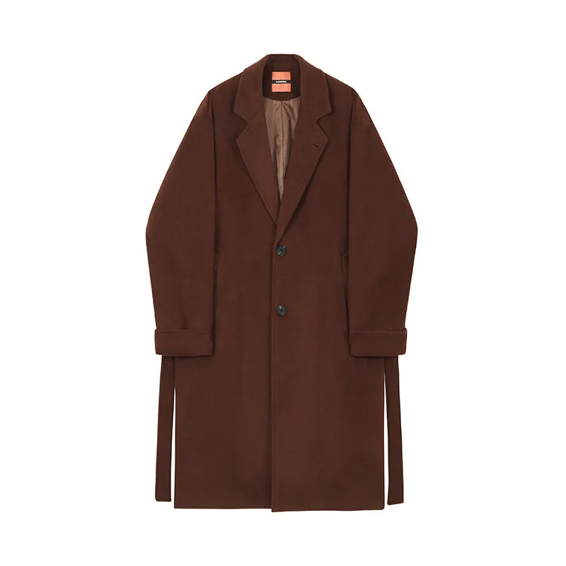 Stylish Men's Wool Winter Coat