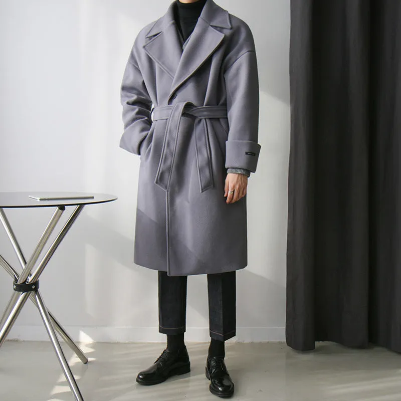 Stylish Men's Wool Winter Coat