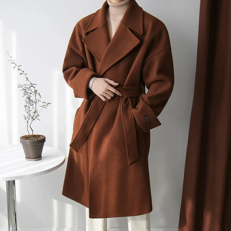 Stylish Men's Wool Winter Coat