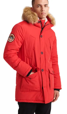 Superdry Deep Berry Parka Jacket