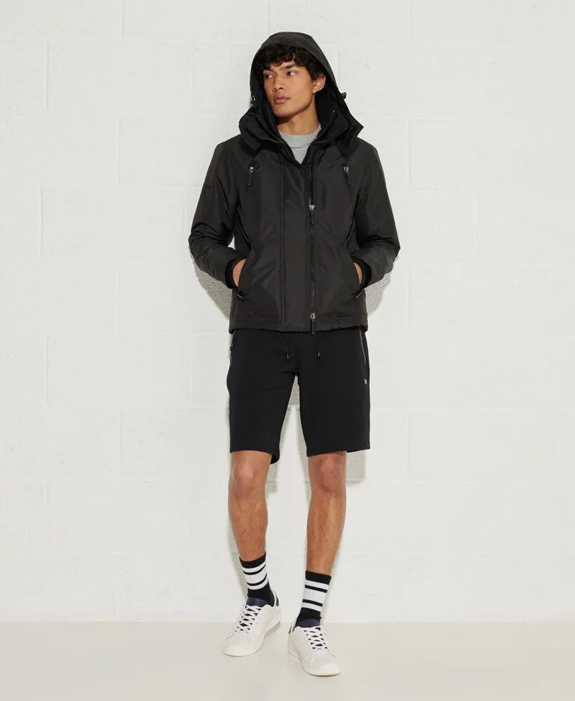 Black Wind Yachter Hooded Jacket by Superdry