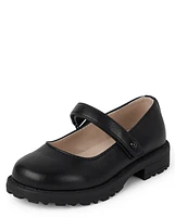 The Children's Place Toddler Girls Platform Mary Jane Shoes