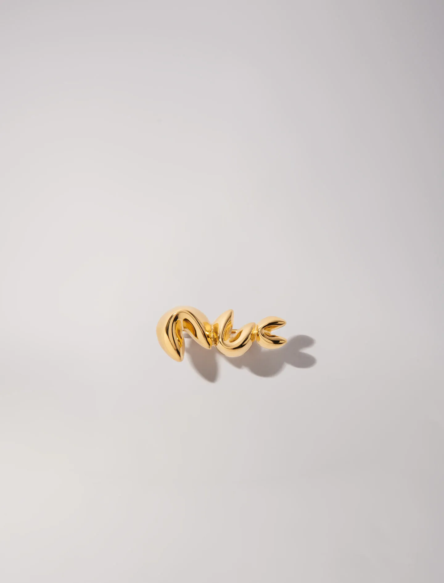 Triple fortune cookie ring