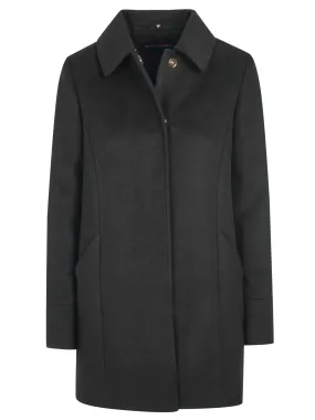 Trussardi black jeans coat - Shop now on website.