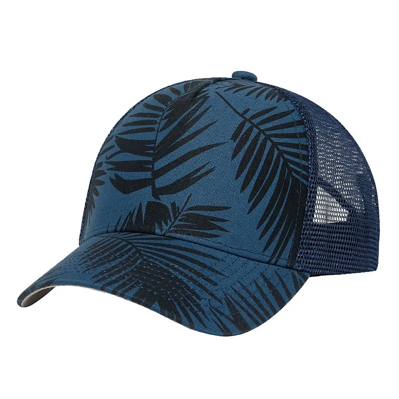 Sun Protection Trucker Baseball Hip Hop Cap for Unisex Casual Summer Wear