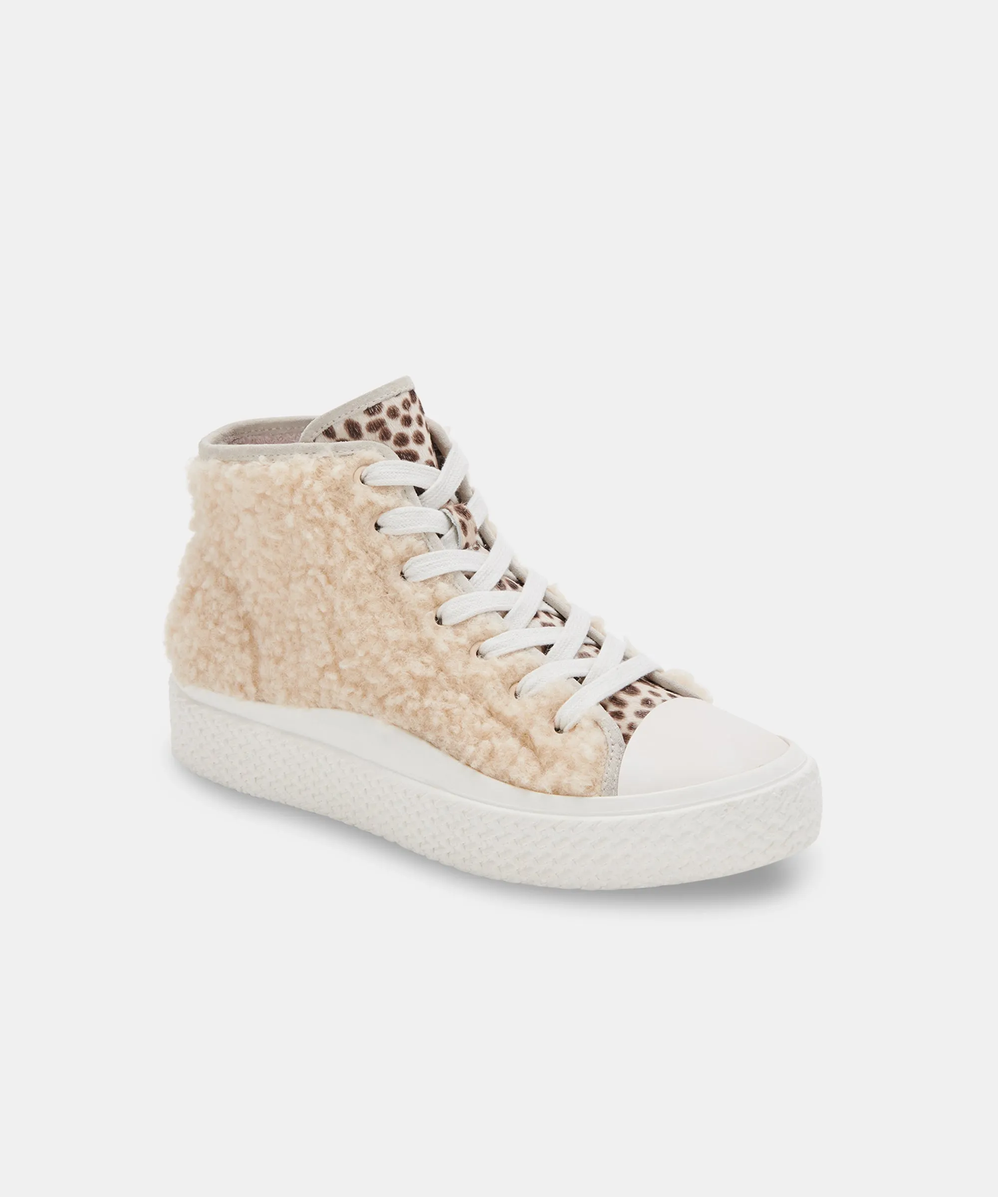 VEOLA PLUSH SNEAKERS - Natural Plush Re:Vita