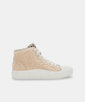 VEOLA PLUSH SNEAKERS - Natural Plush Re:Vita