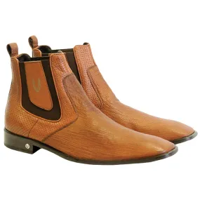 Vestigium Shark Chelsea Boots Cognac