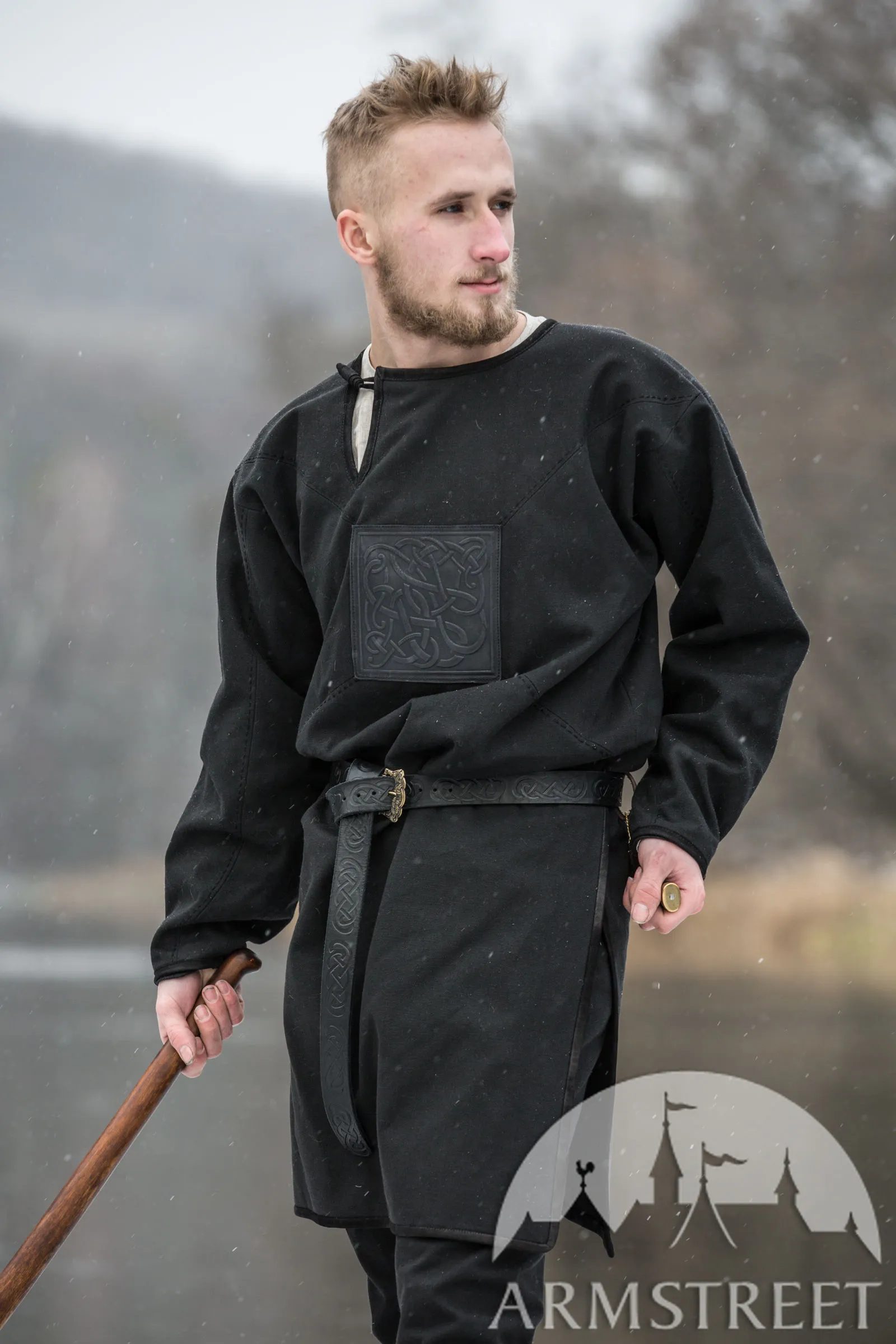 Viking Canvas Jacket with Hood