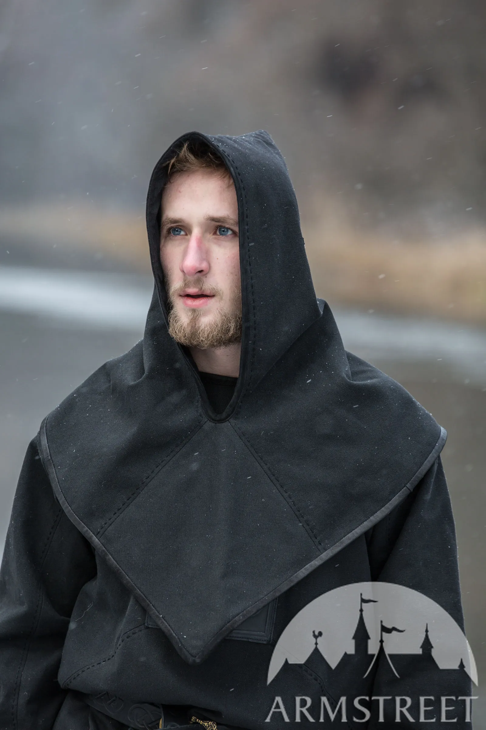 Viking Canvas Jacket with Hood