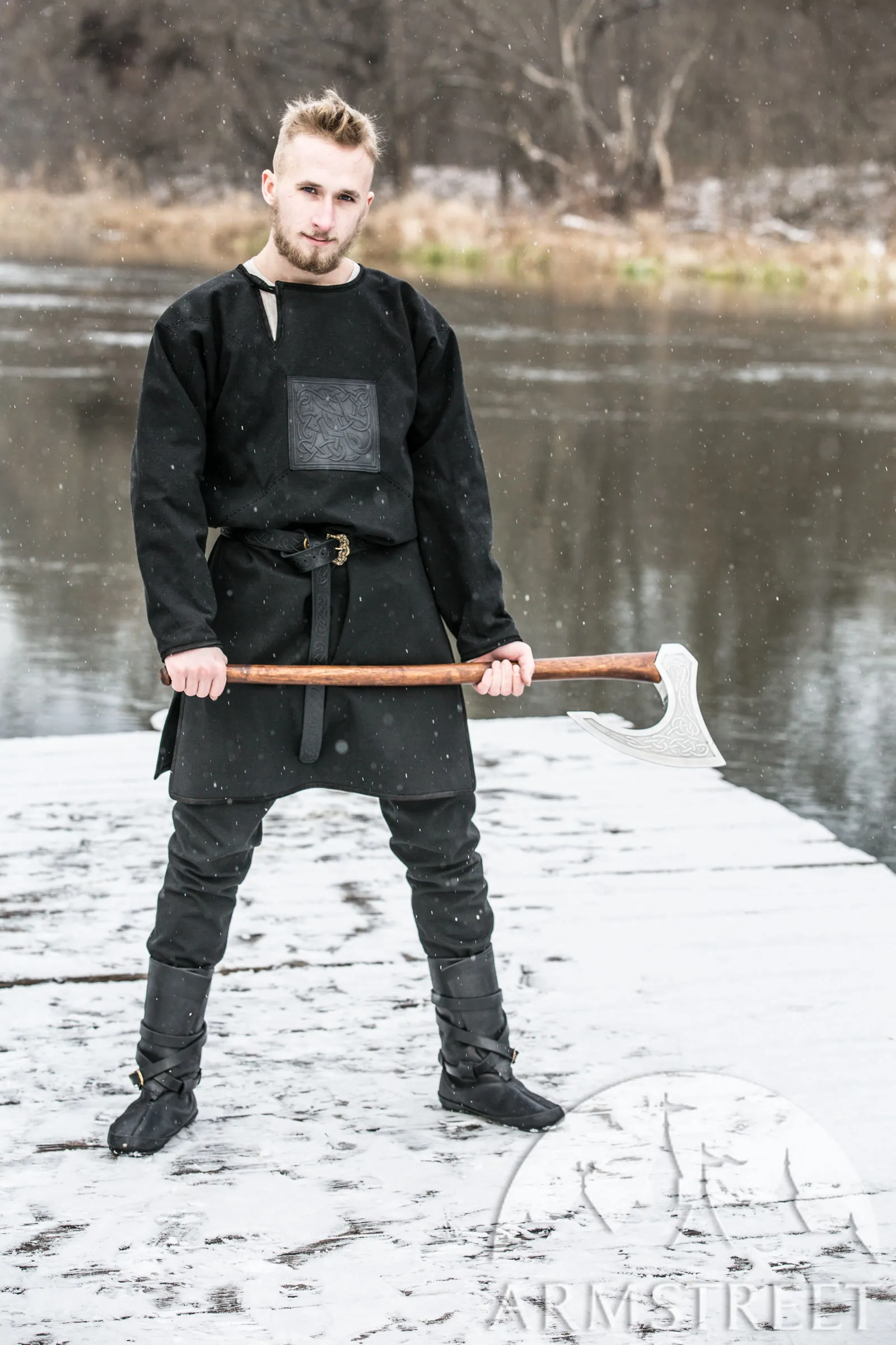 Viking Canvas Jacket with Hood