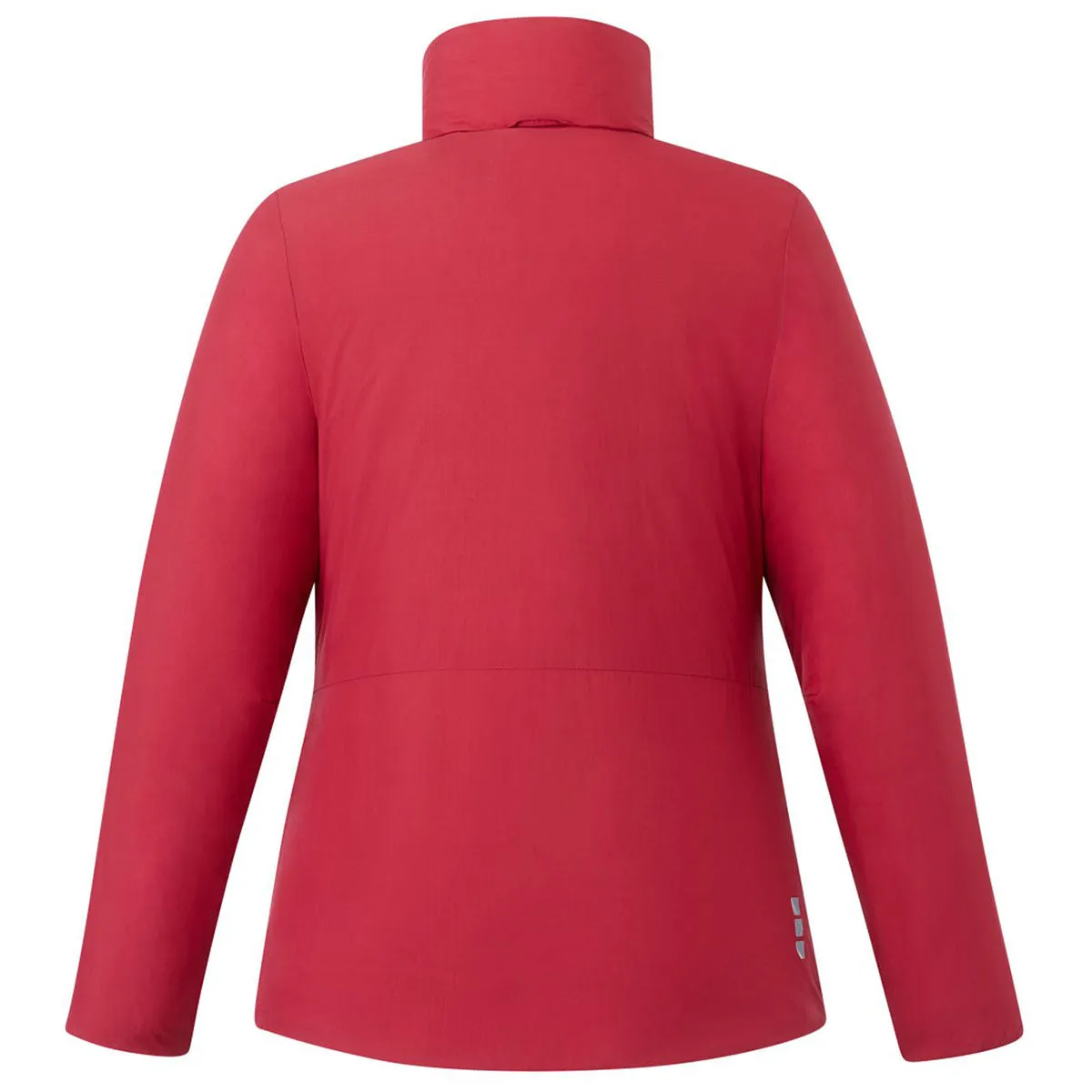 Vintage Red Insulated Jacket for Women - Trimark Kyes Eco Packable