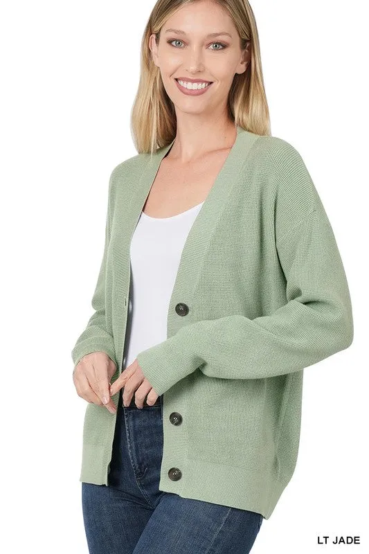 Viscose Knit Cardigan