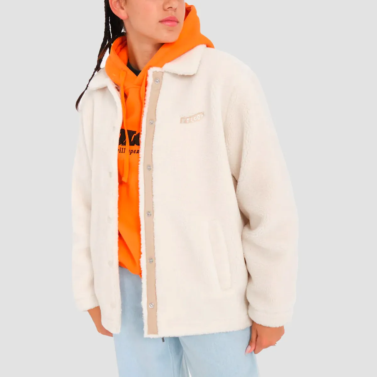 Volcom women's Blastone Coat Cloud