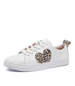 WALNUT Leopard Heart Sneaker