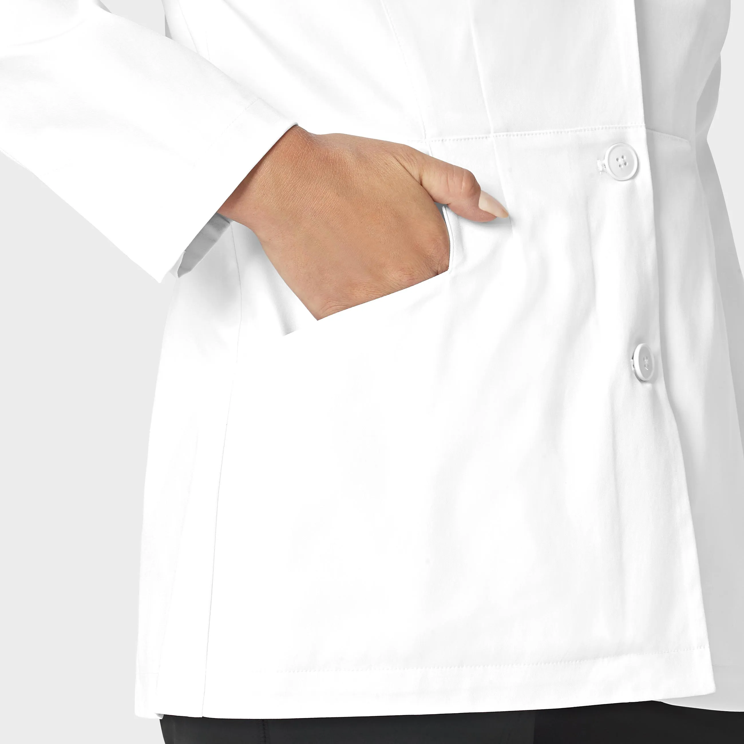 White 28 Inch Doctors Coat