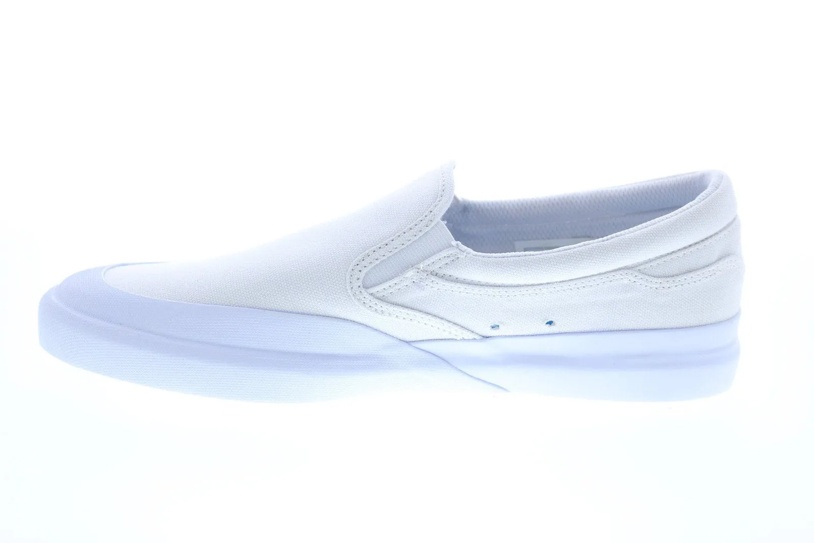 White DC Infinite Slip-On Men's Skate Sneakers Shoes - ADYS100603