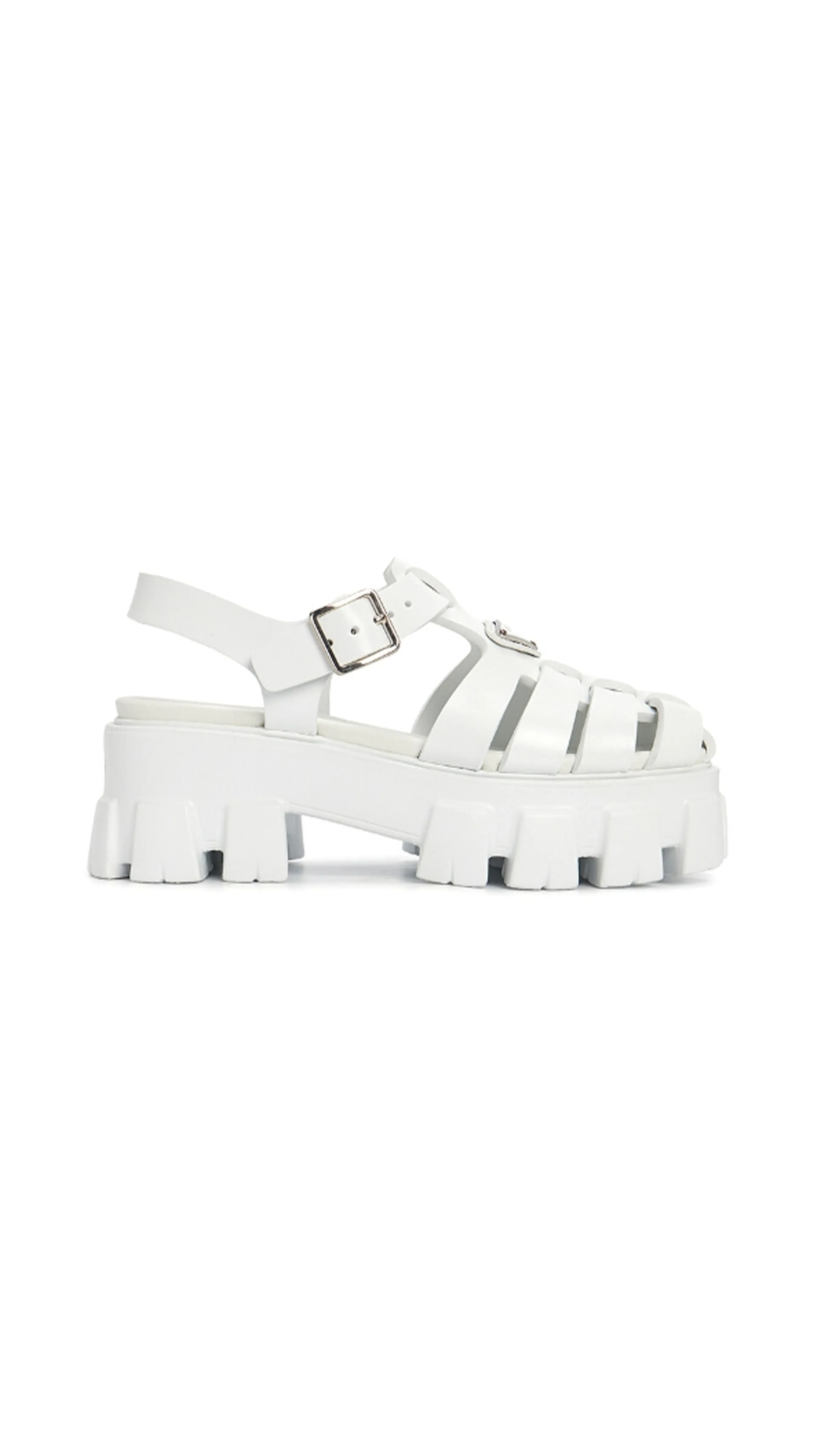 White Foam Rubber Sandals