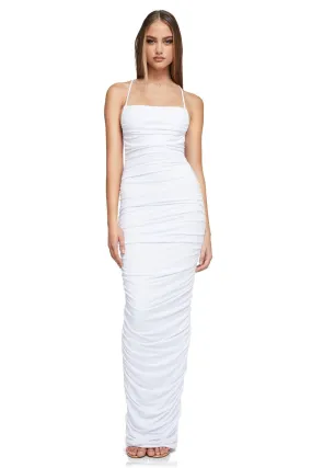 White Maxi Dress - Nookie Flirt