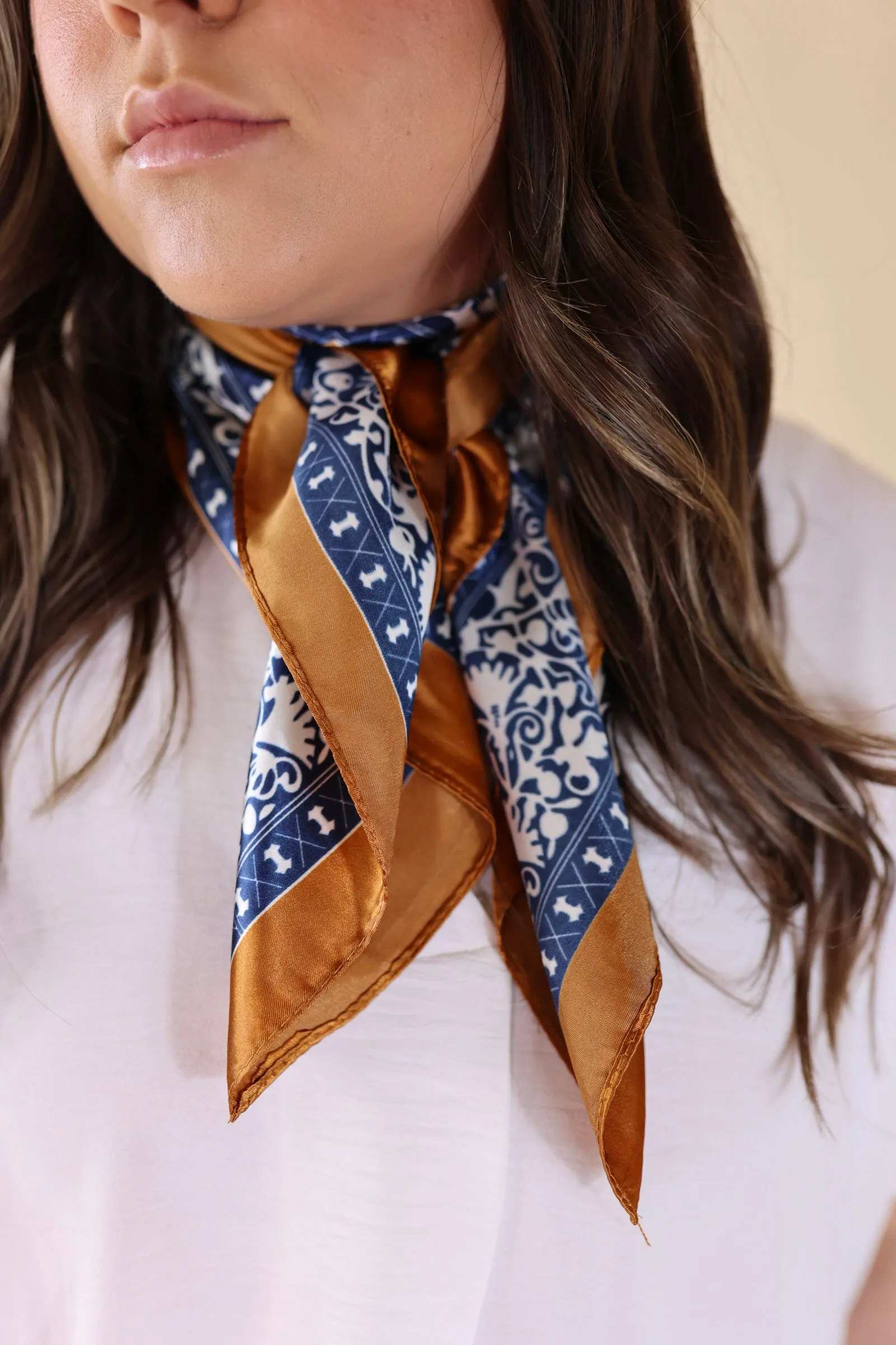 Wild West Copper Cowboy Scarf