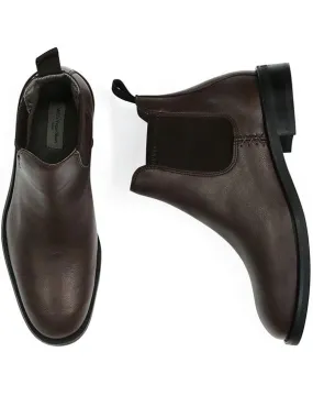 Will's Vegan Store Chelsea Boots Dark Brown