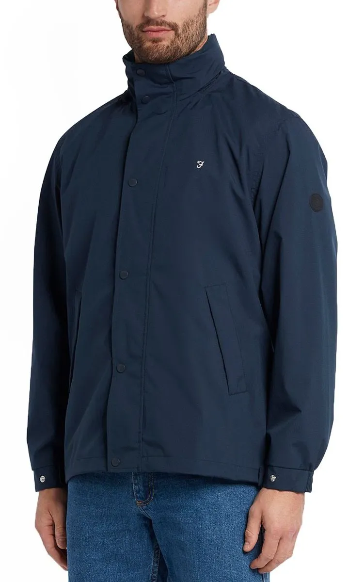 Winter Navy Anorak Jacket by Farah Falkirk