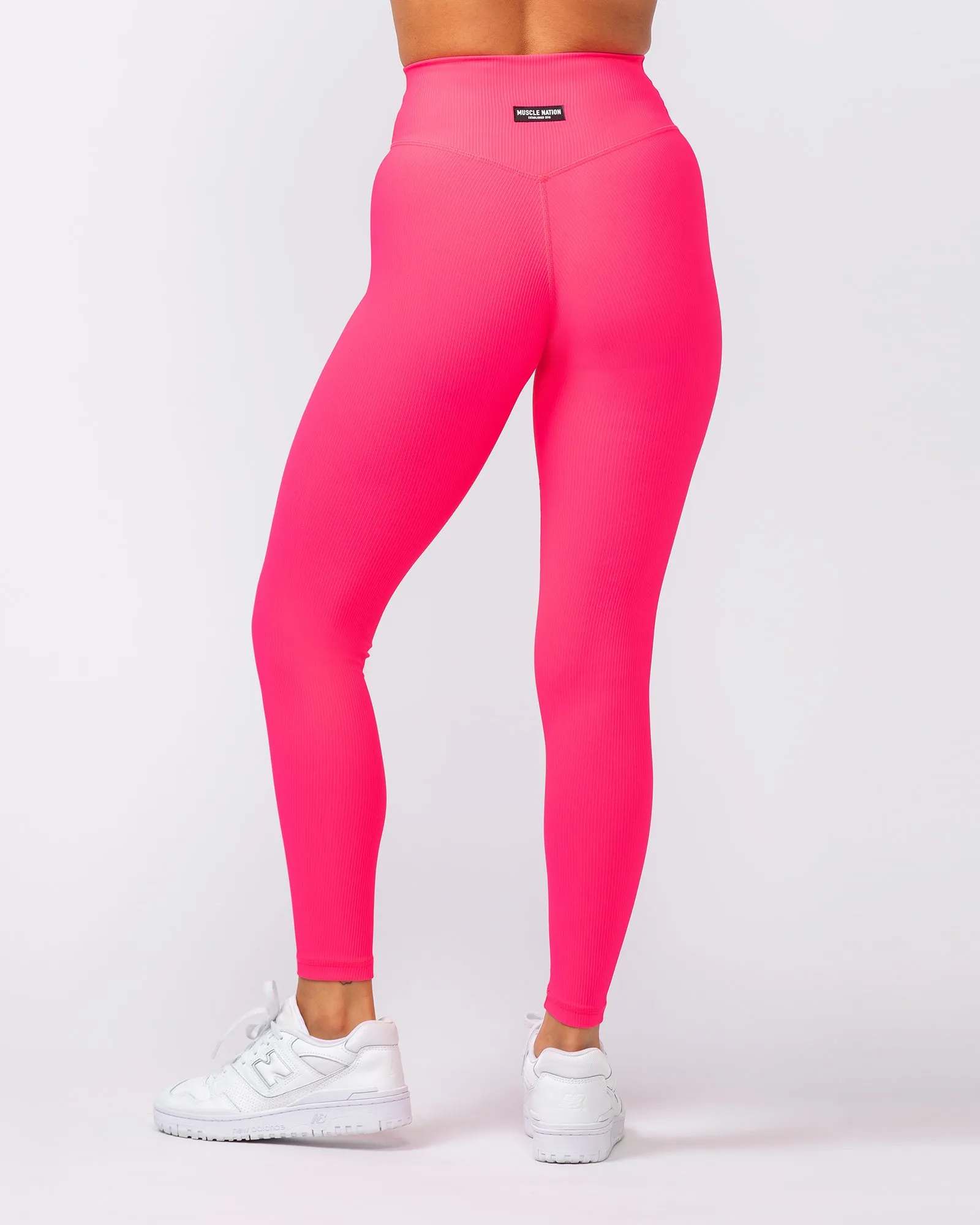 Zero Rise Rib Ankle Length Leggings