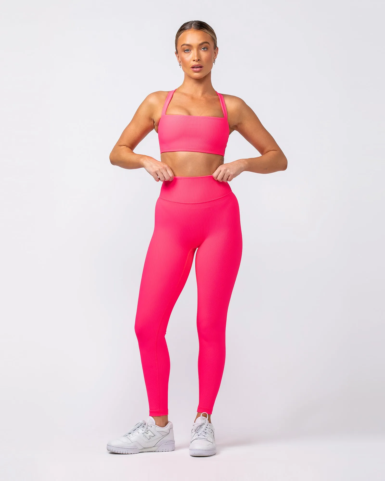 Zero Rise Rib Ankle Length Leggings